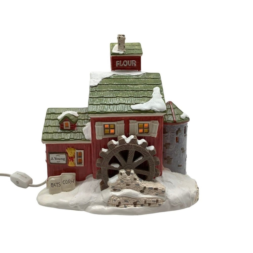 Dept. 56 J. Young's Granary Porcelain House